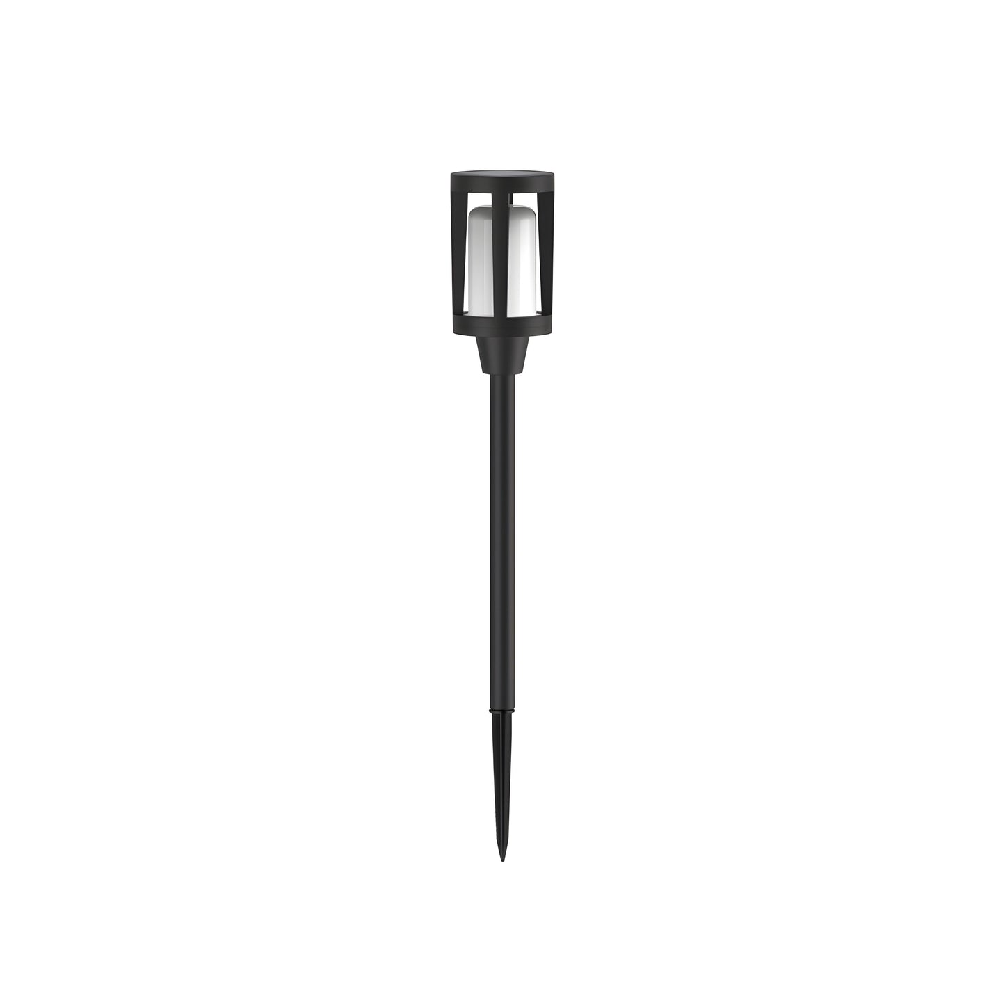 Caged Solar Powered Path Light