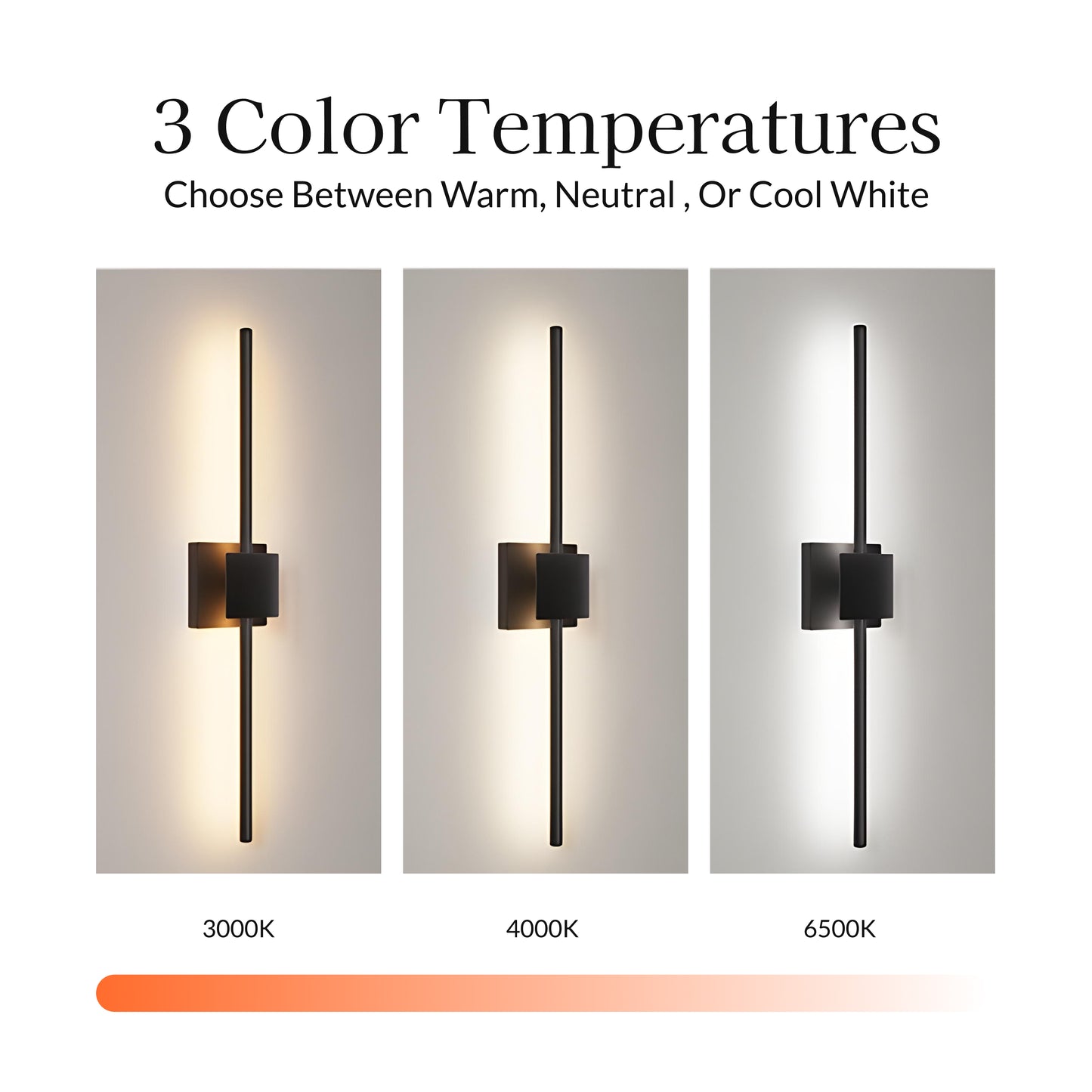 Angular Magnetic Charging Battery Operated Wall Sconce