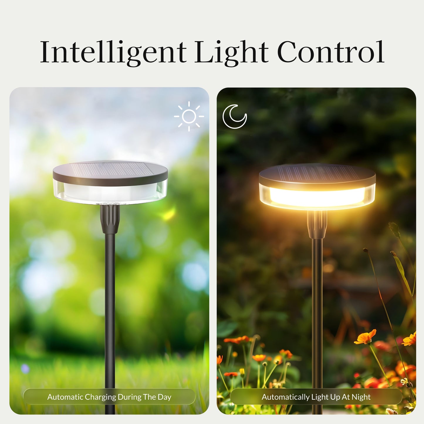 Cylinder Solar Powered Path Light
