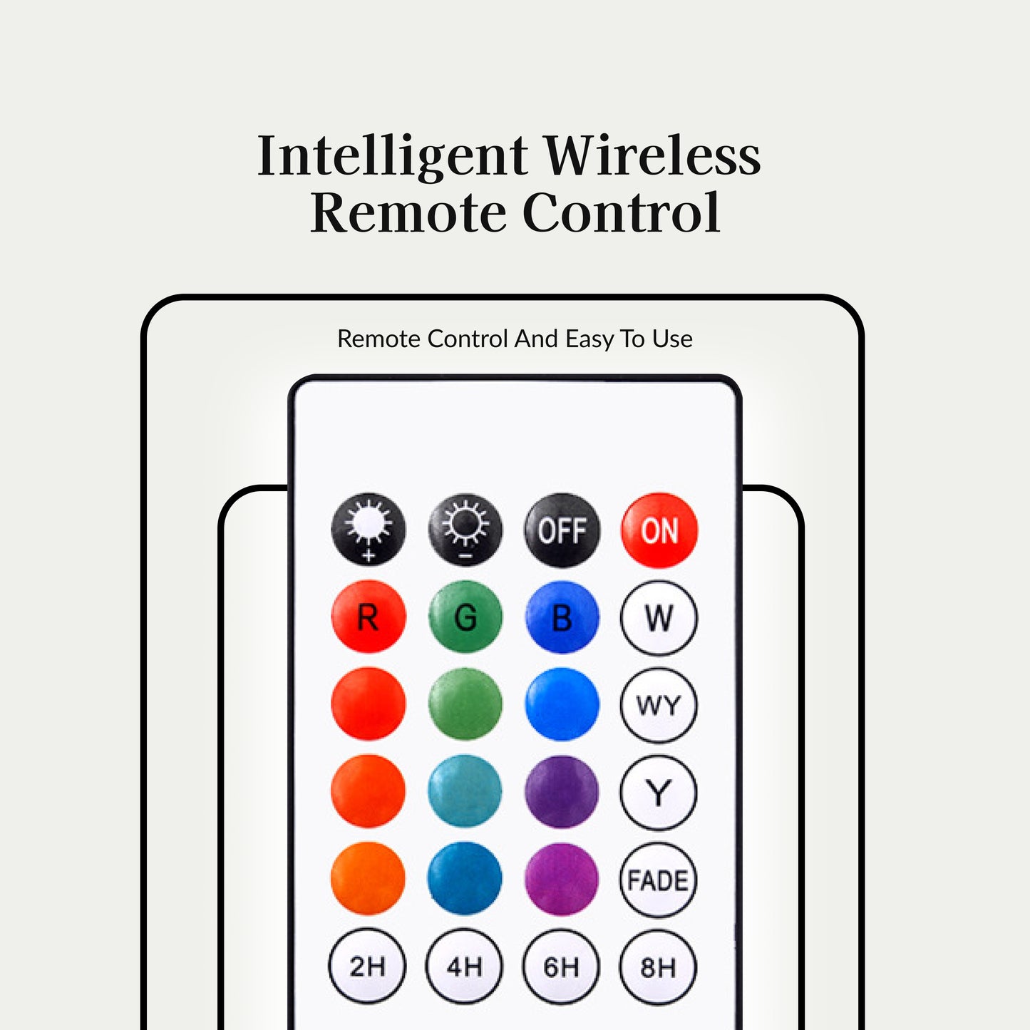 Facet Remote Control RGB Outdoor Wall Light