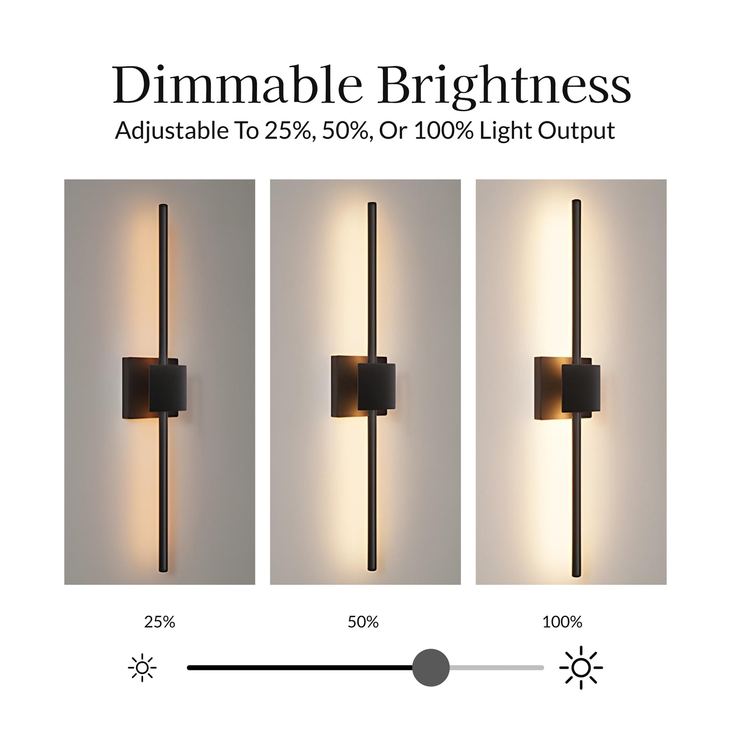 Angular Magnetic Charging Battery Operated Wall Sconce