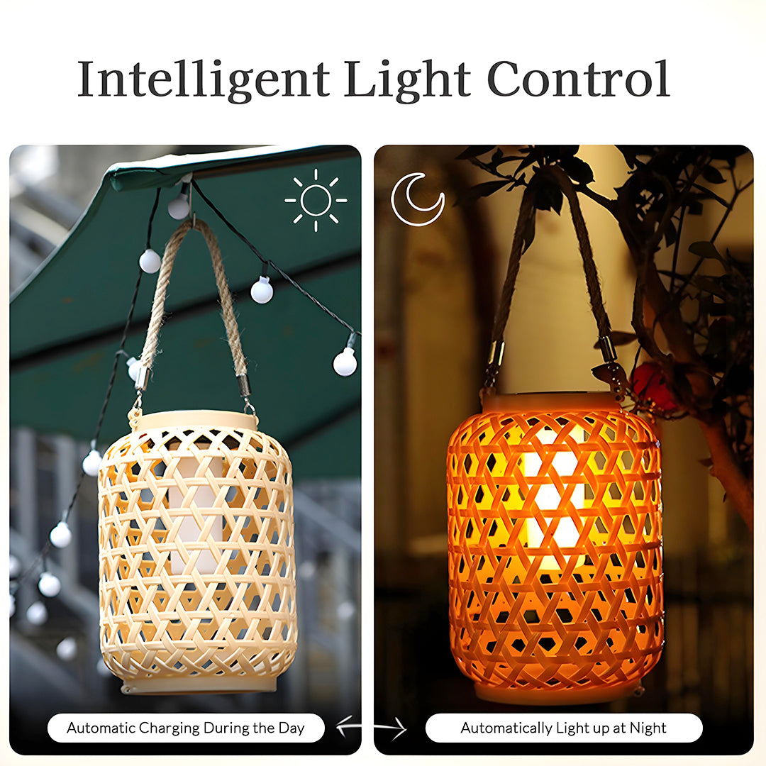 Woven Solar Powered Lantern