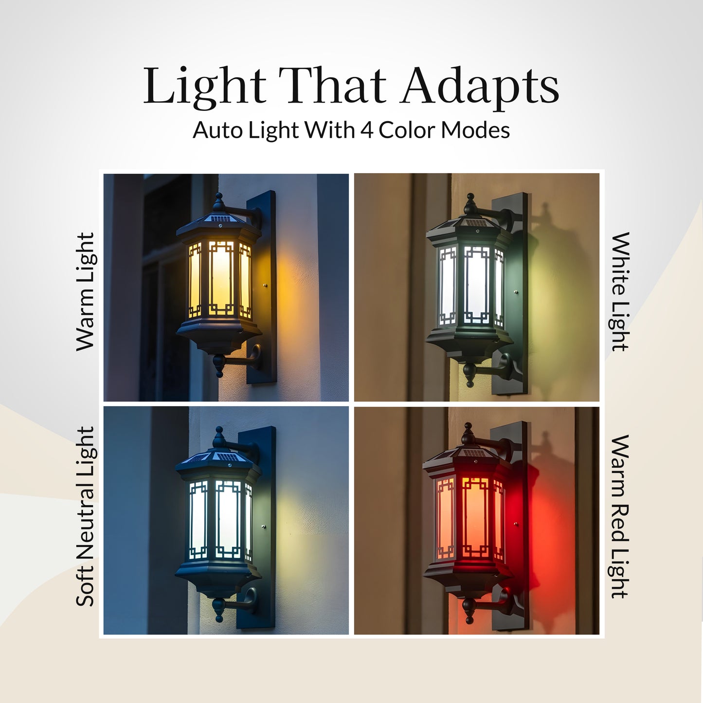 Geometric Waterproof Wall Sconce