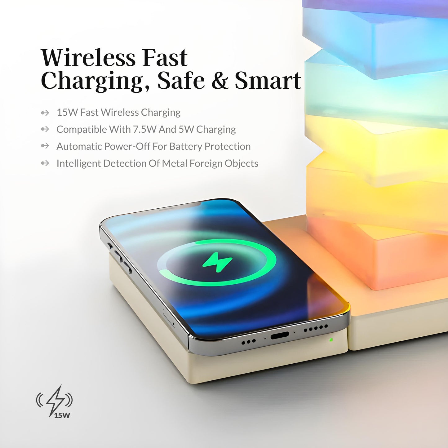 TwistStack RGB Lighting Table Lamp