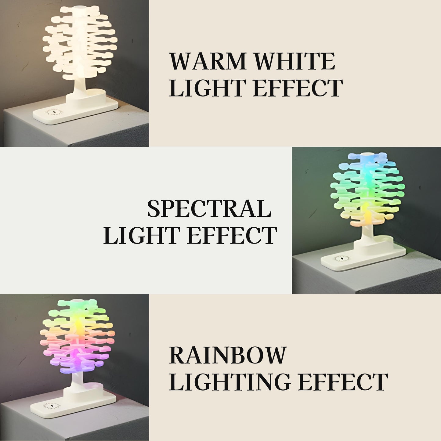 Geometric Wireless Charging Table Lamp