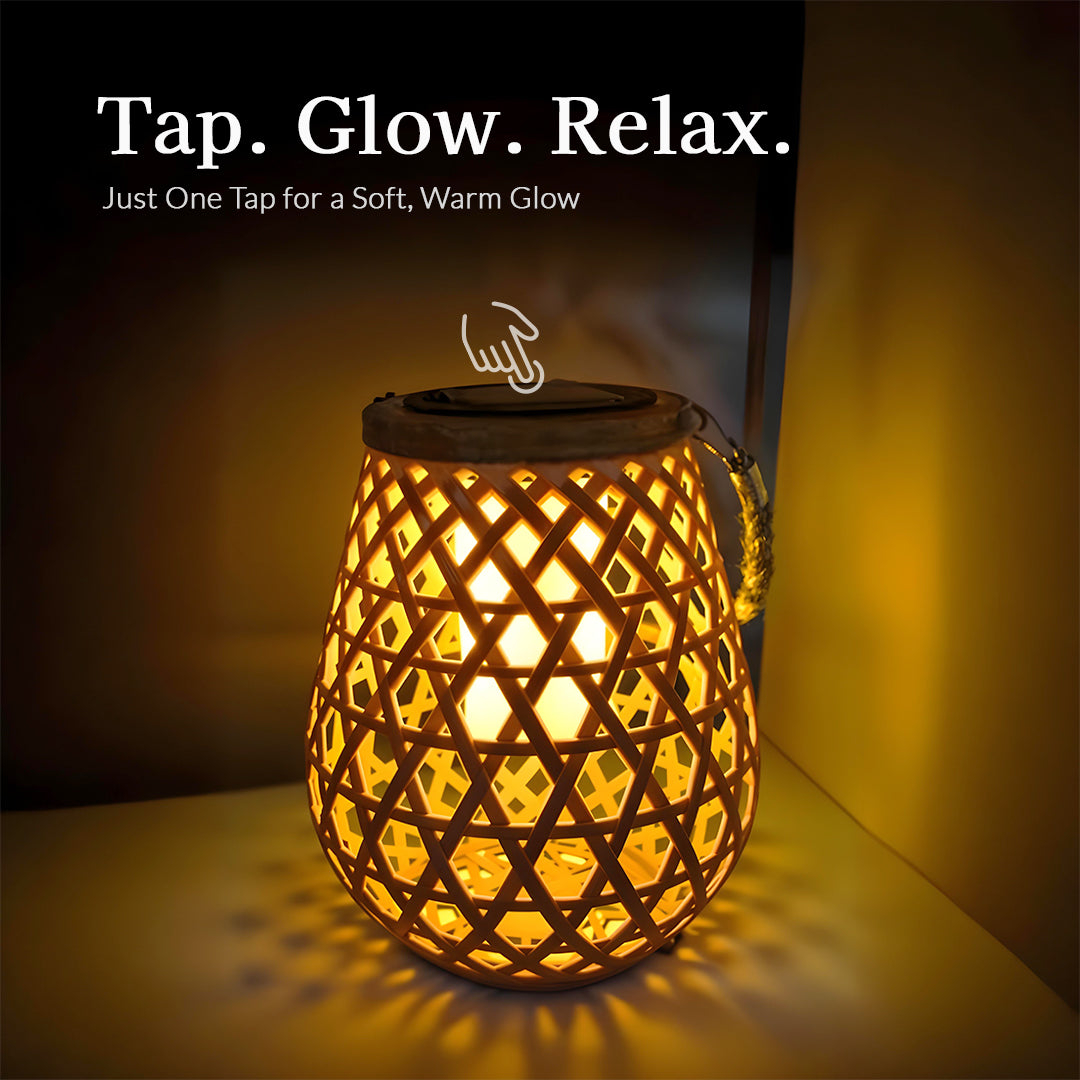 Woven Solar Charging Solar Lantern