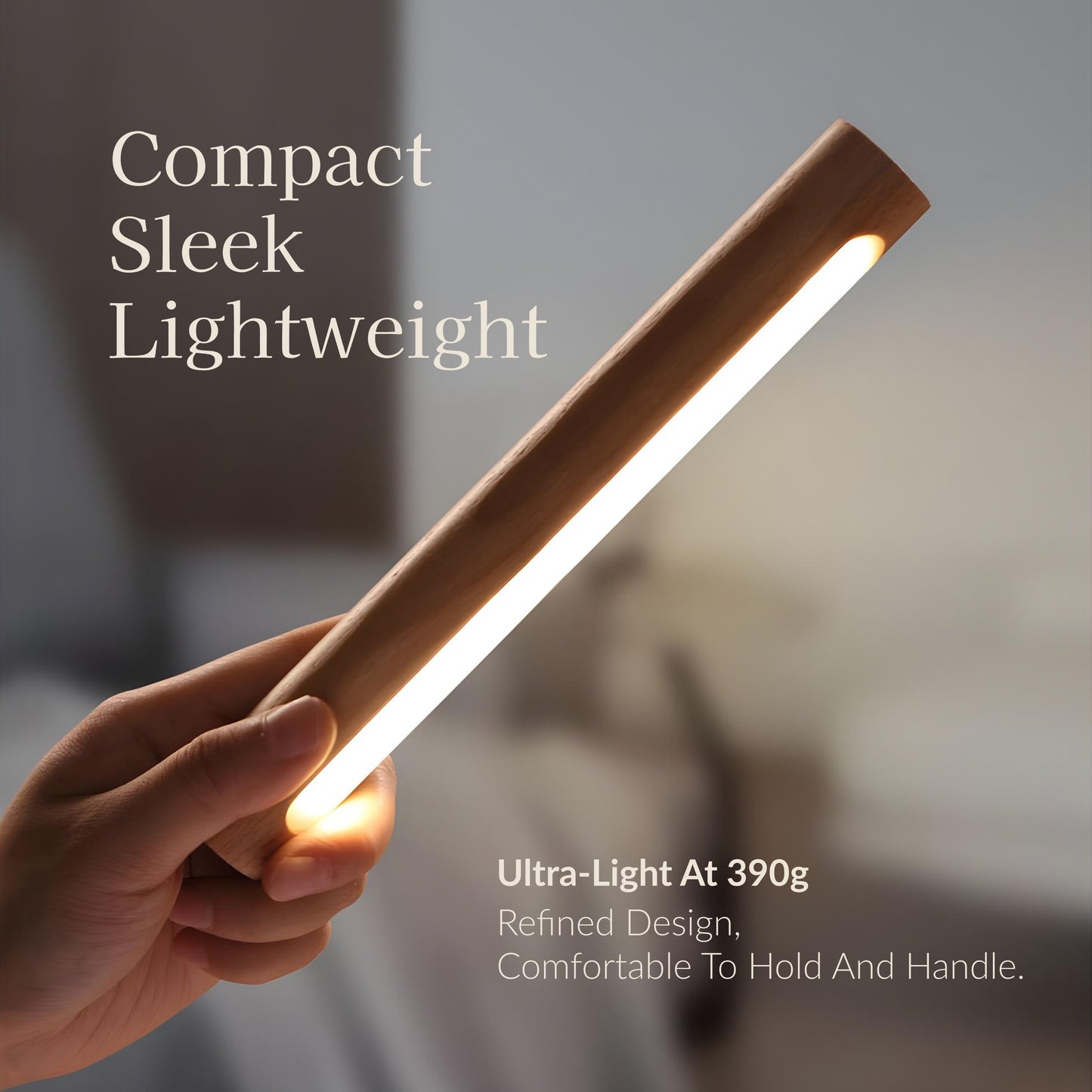 Cylinder Wireless Charging Table Lamp