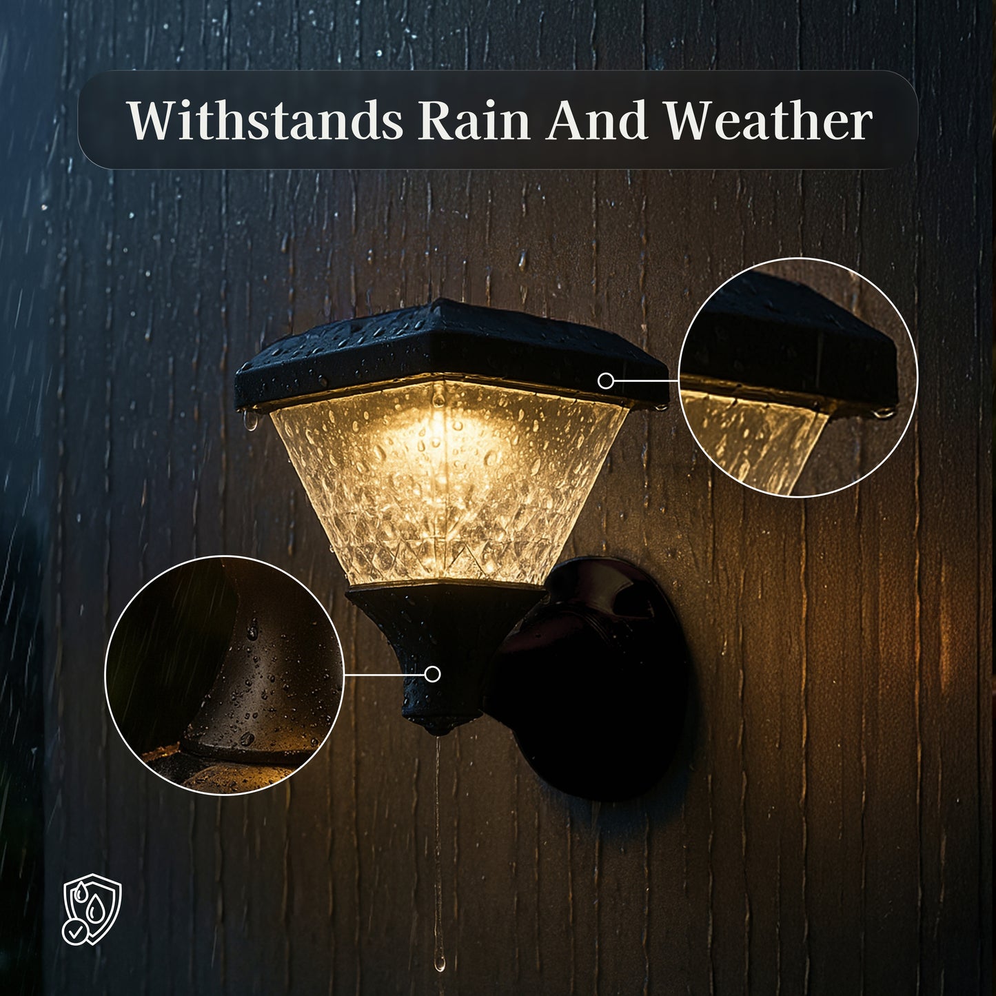 Facet Remote Control RGB Outdoor Wall Light
