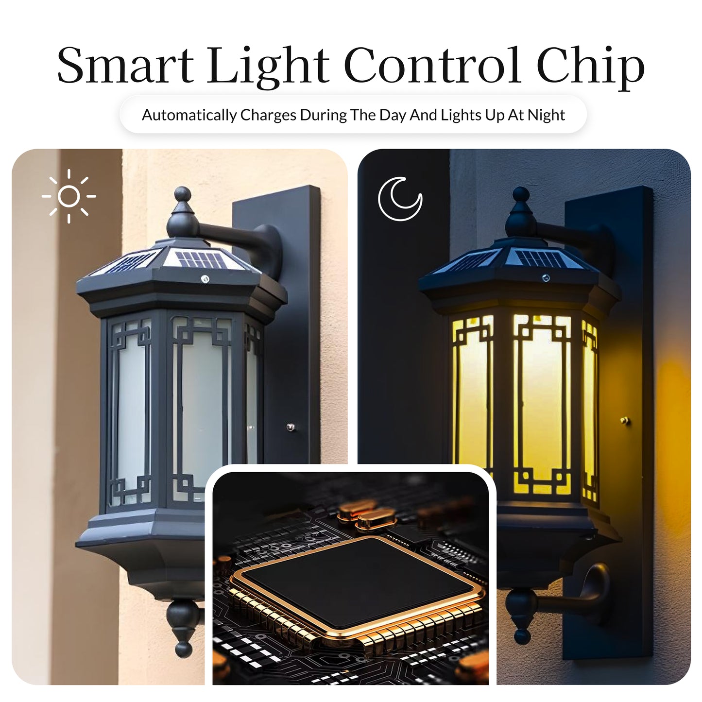 Geometric Waterproof Wall Sconce