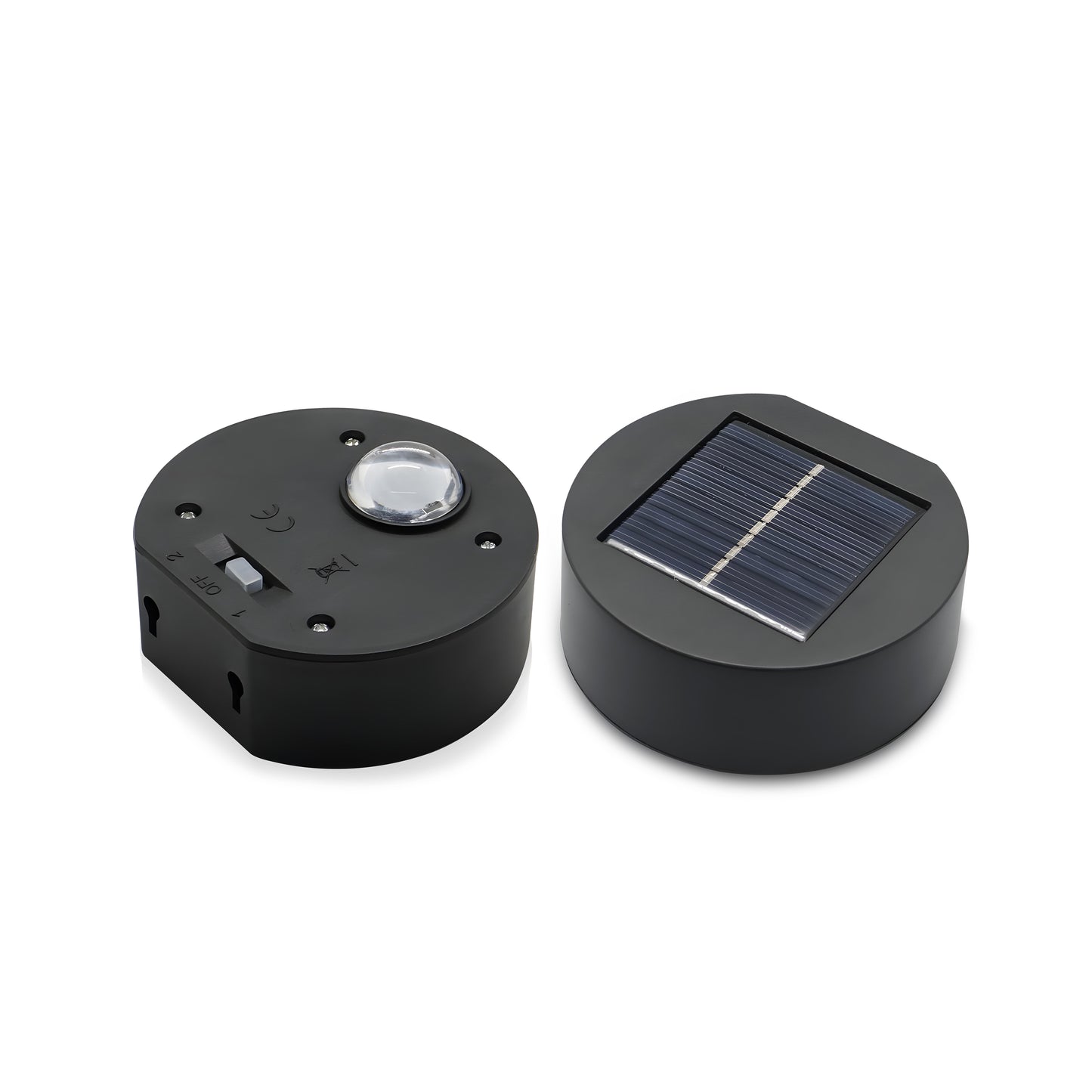 Cylinder Solar Powered Fence Light