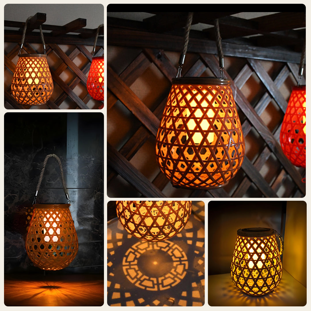 Woven Solar Charging Solar Lantern