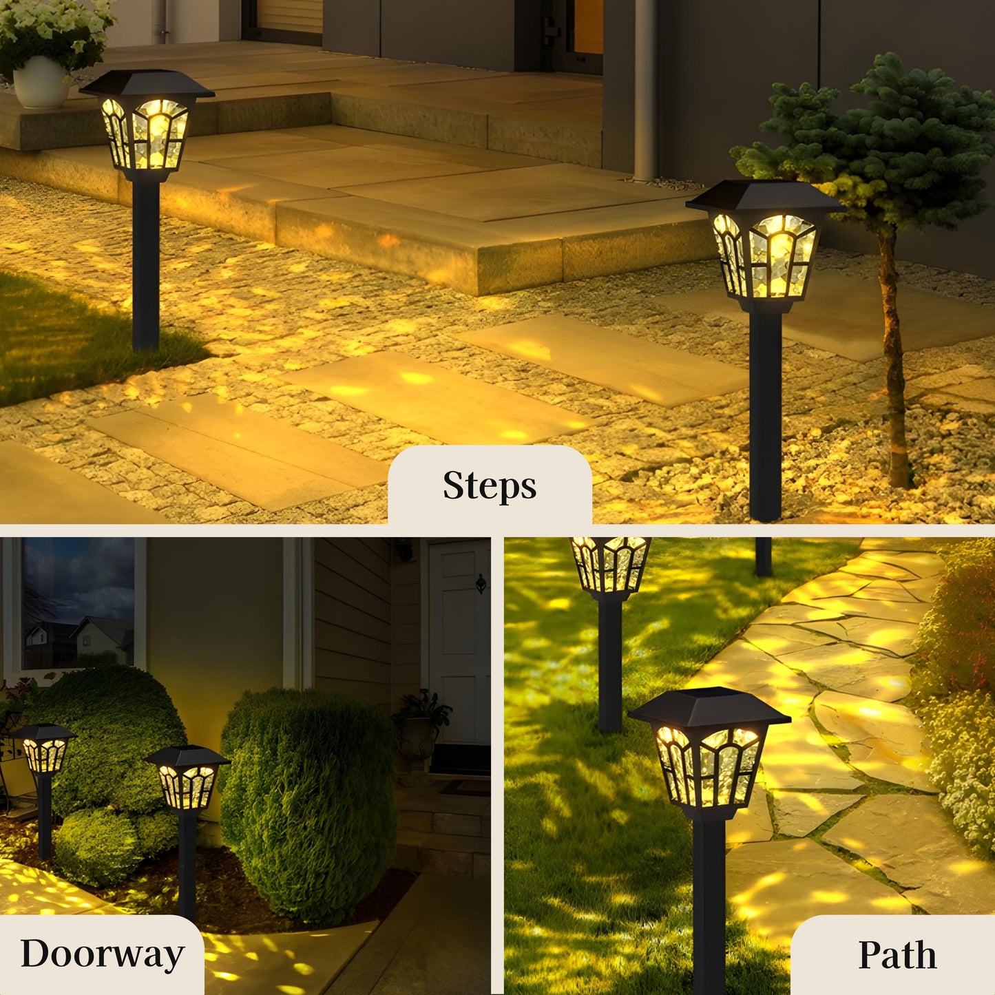 Lanternline Solar Powered Path Light
