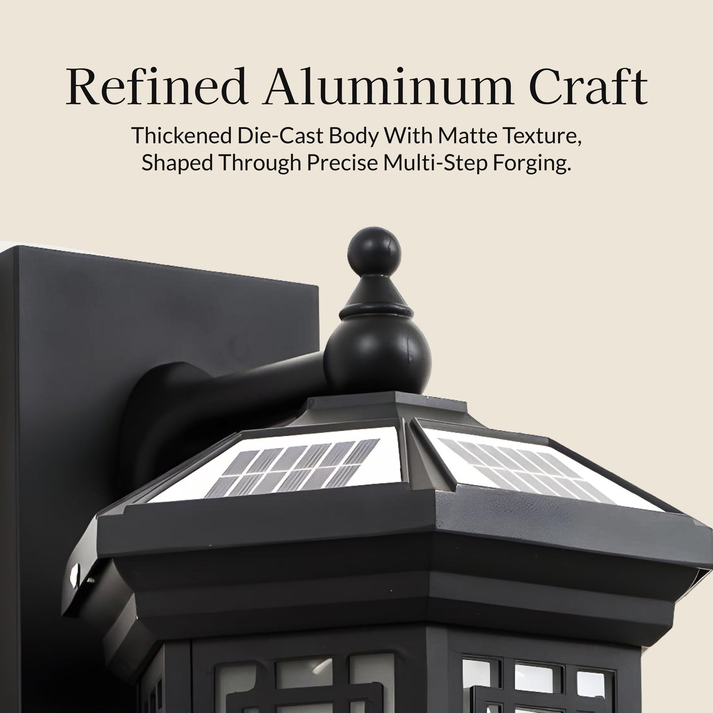 Geometric Waterproof Wall Sconce