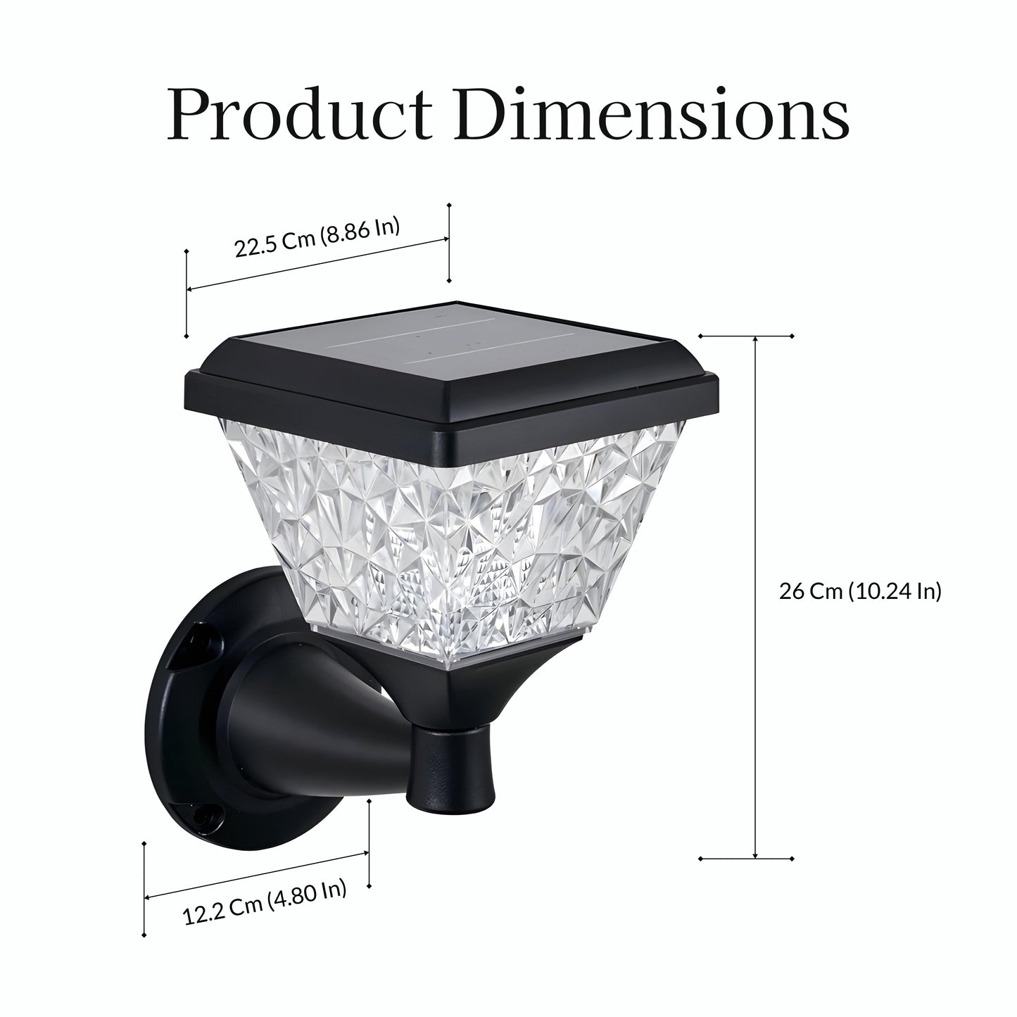 Facet Remote Control RGB Outdoor Wall Light