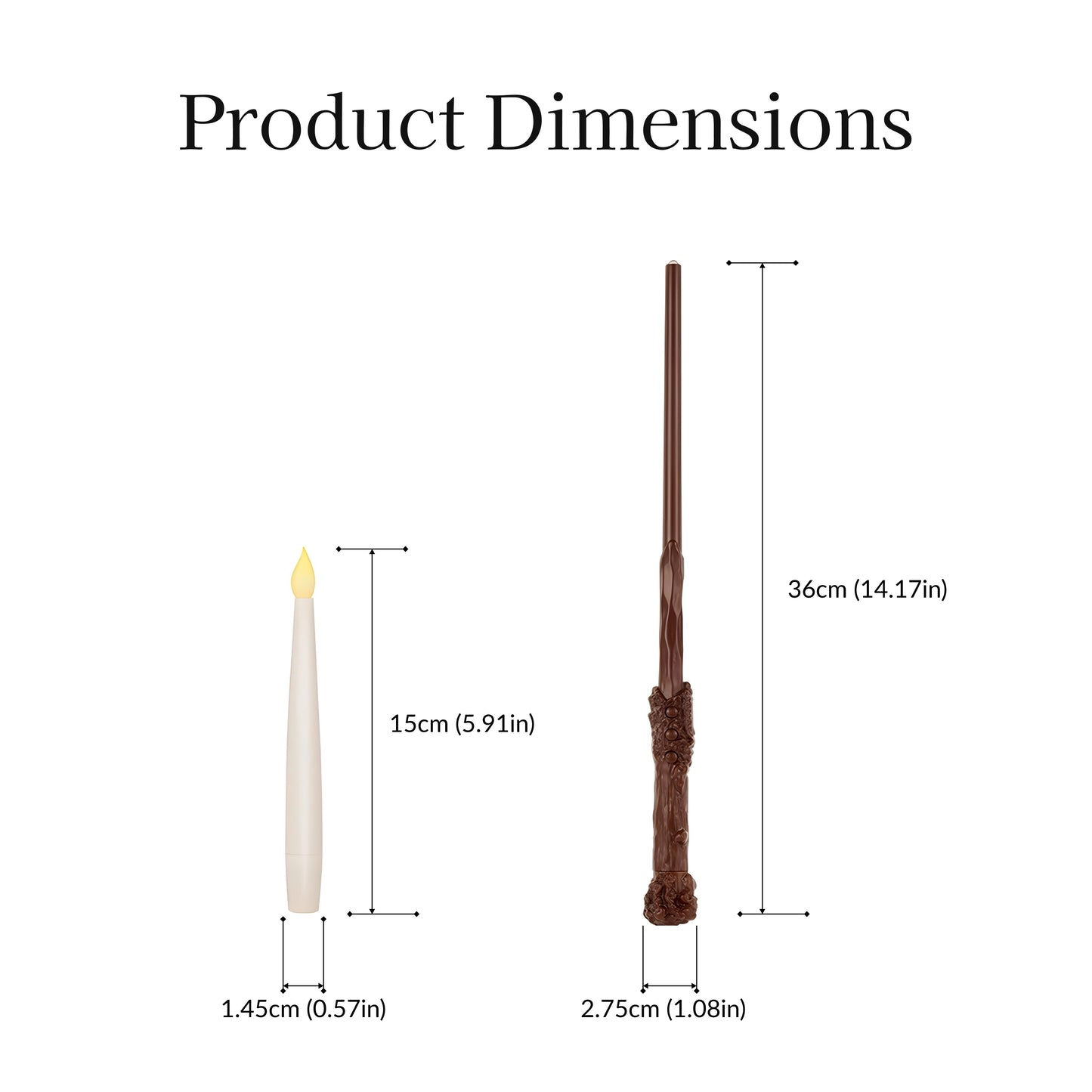 Magic Wand Controlled Floating Candles
