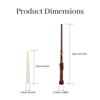 Magic Wand Controlled Floating Candles