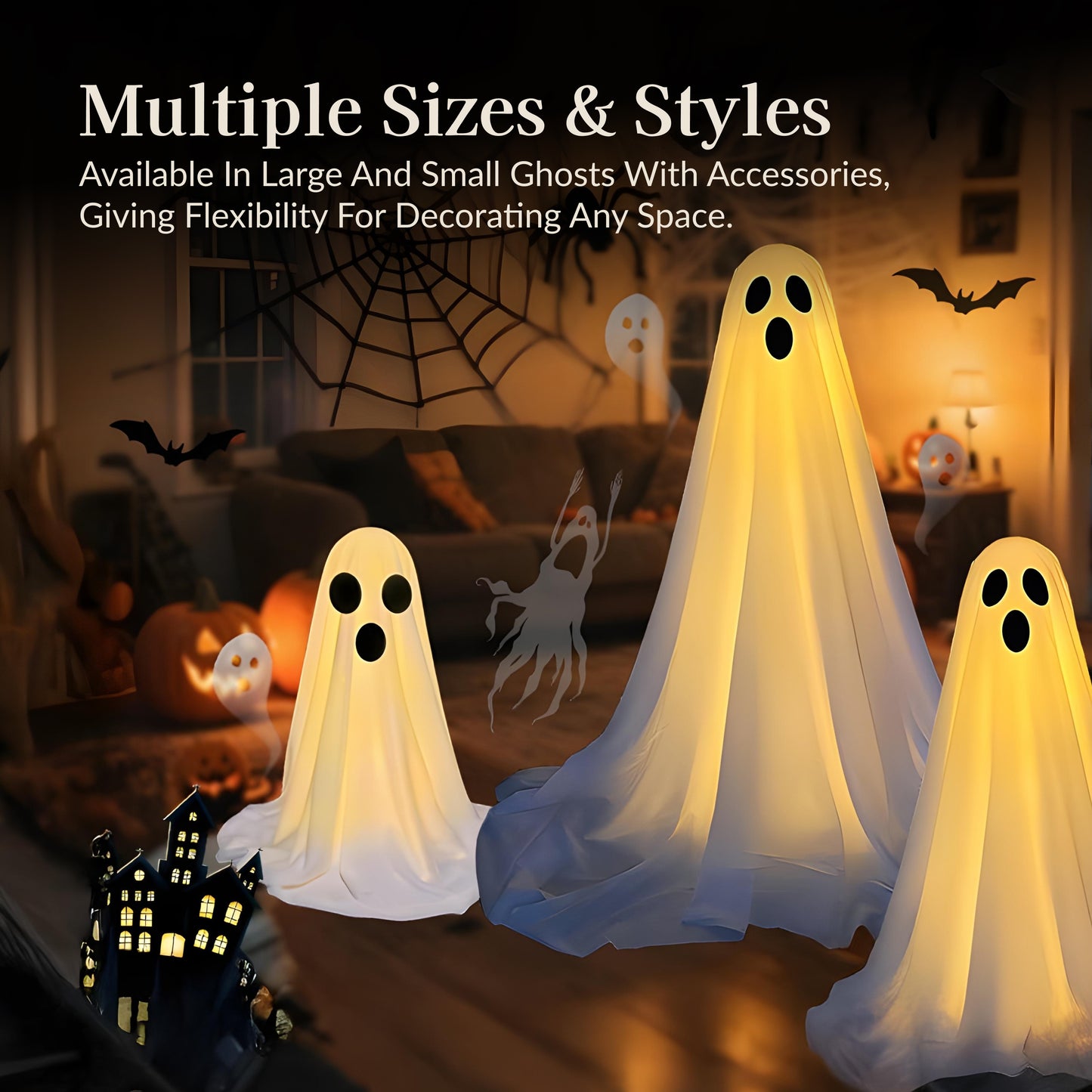 Ghost Halloween Decor