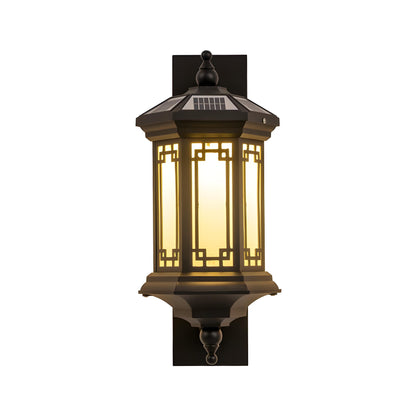 Geometric Waterproof Wall Sconce