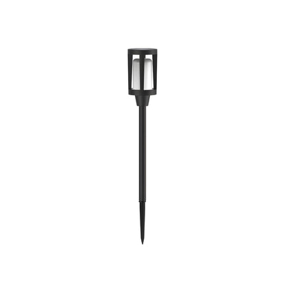 Caged Solar Powered Path Light