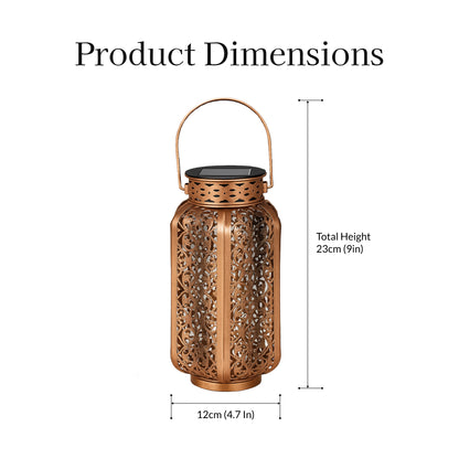 Ornate Solar Powered Lantern