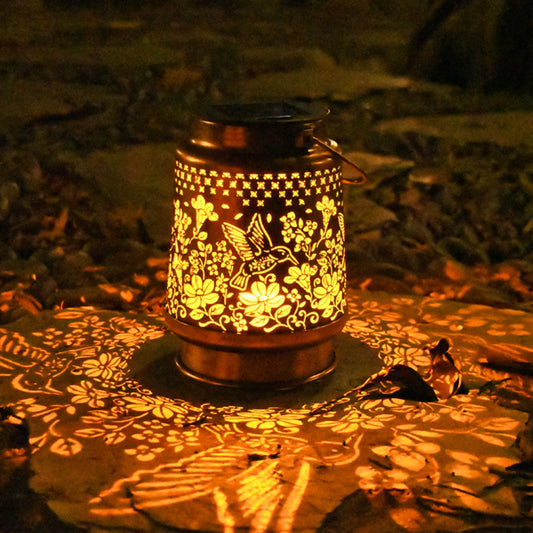Ornate Solar Powered Lantern