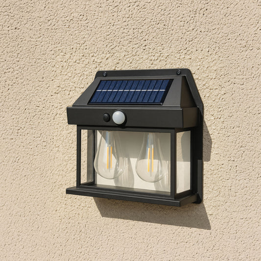 Angular Motion Sensor Wall Sconce