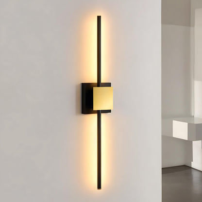 Angular Magnetic Charging Battery Operated Wall Sconce