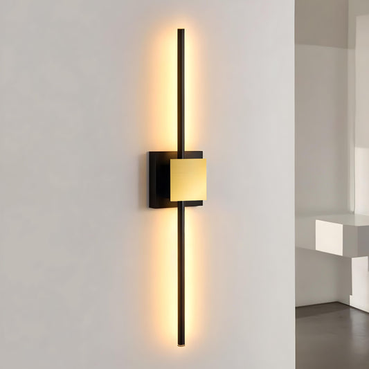 Angular Magnetic Charging Battery Operated Wall Sconce