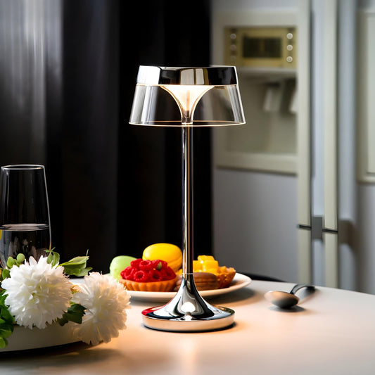 Chrome Touch Control Table Lamp
