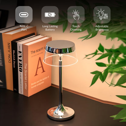Chrome Touch Control Table Lamp