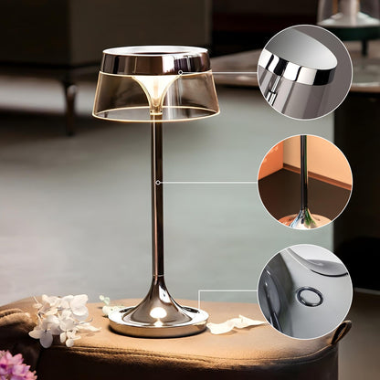 Chrome Touch Control Table Lamp