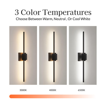 Angular Magnetic Charging Battery Operated Wall Sconce