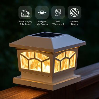 Archway Solar Powered Post Cap Light