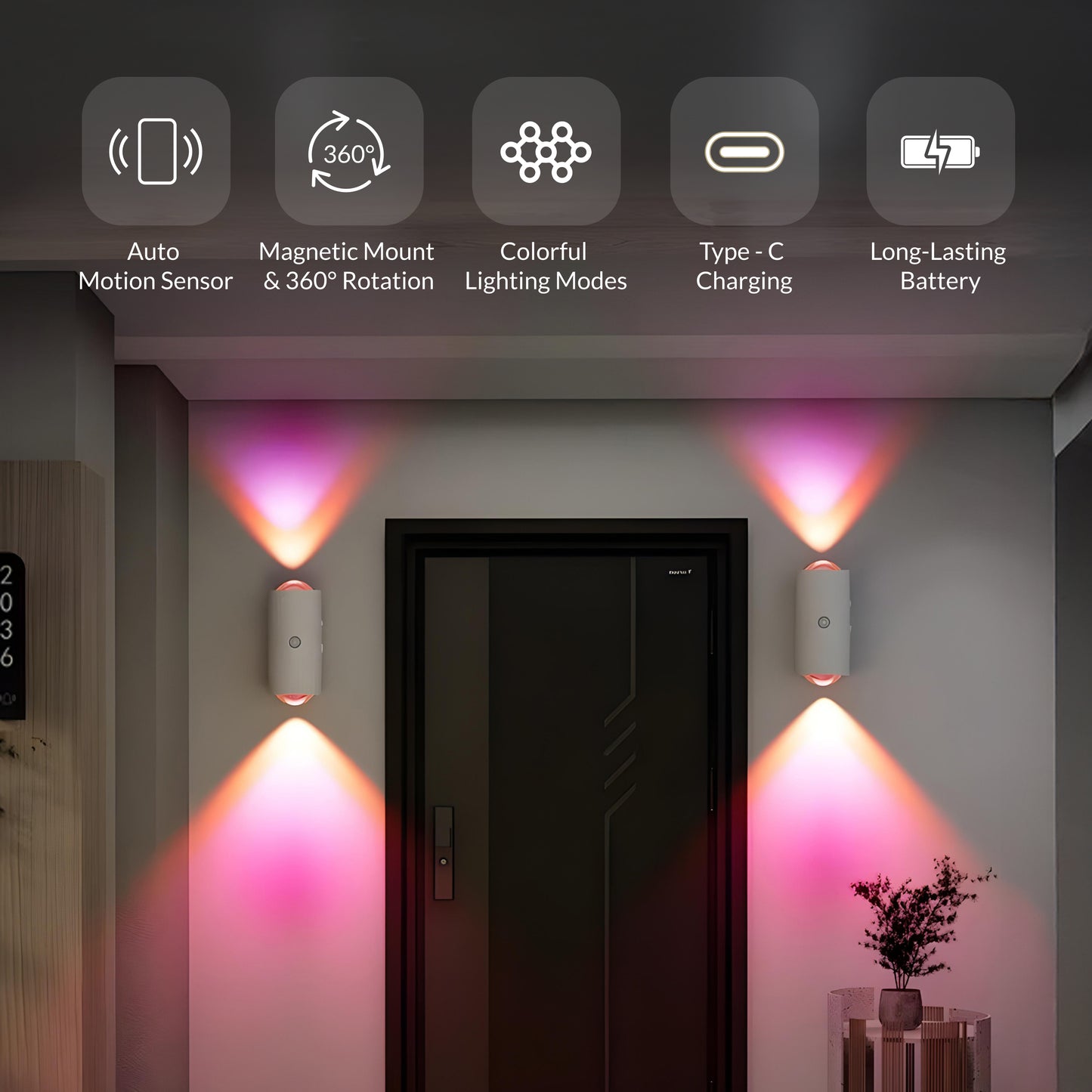 Cylinder RGB Wall Sconce