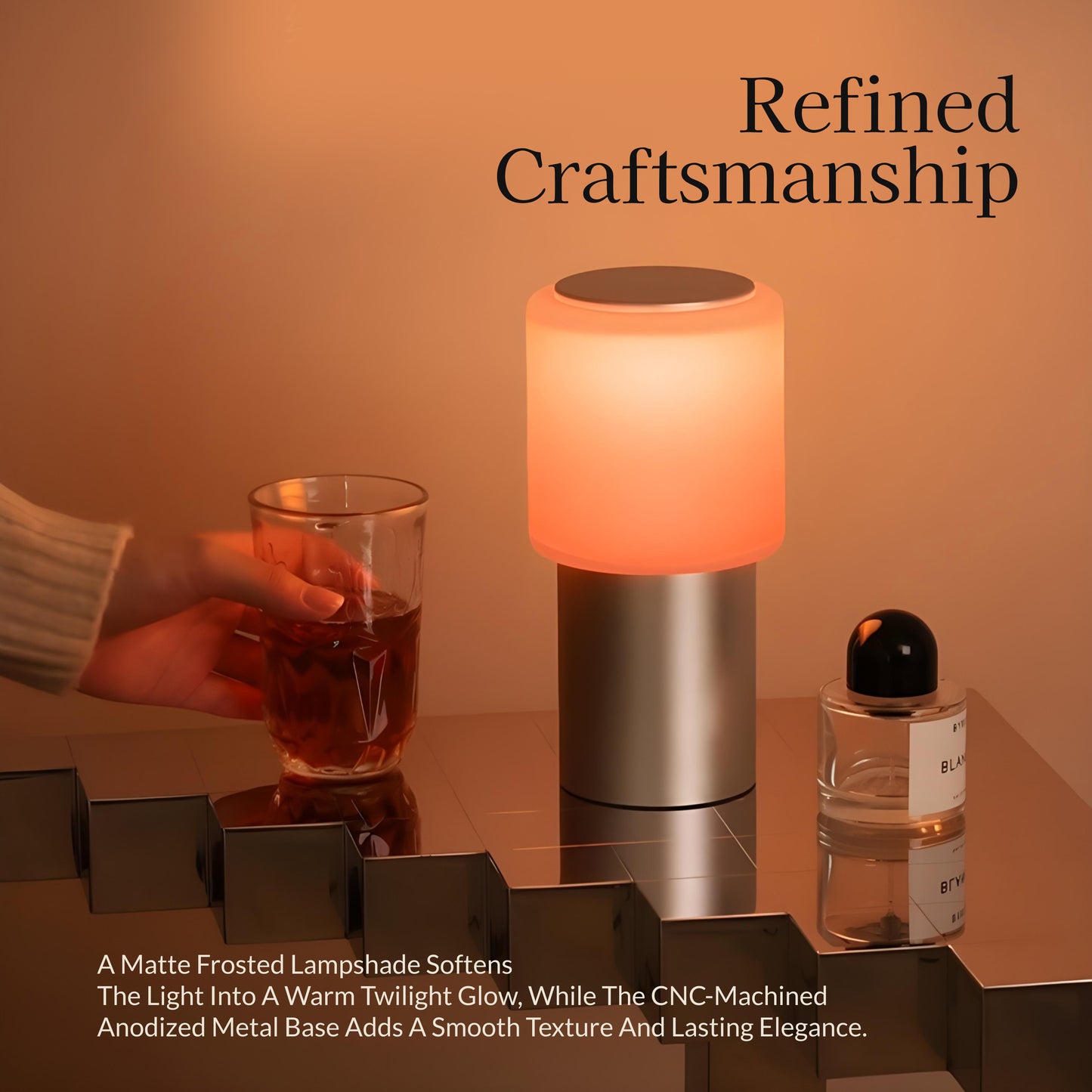 Cylinder Sunset Lighting Table Lamp
