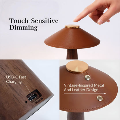 Coneform Wireless Charging Table Lamp