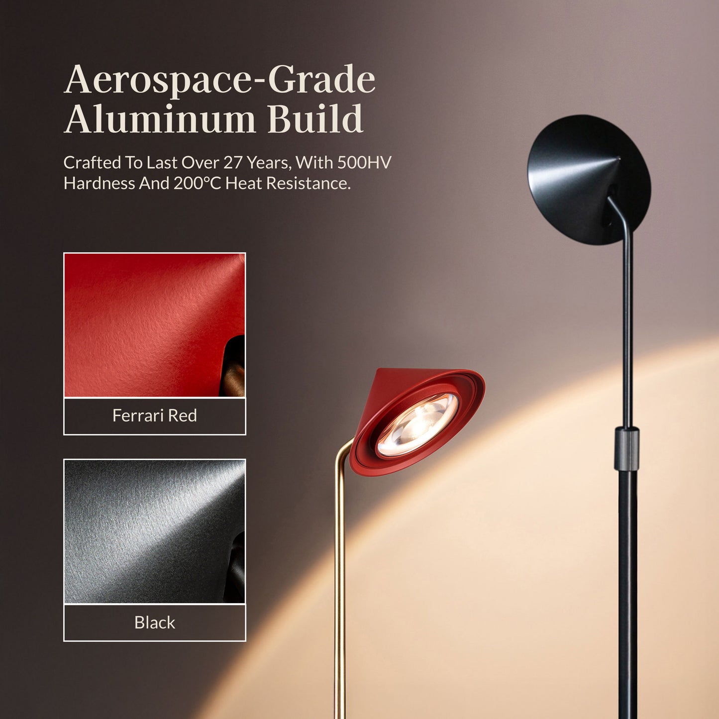 Angular Touch Control Floor Lamp