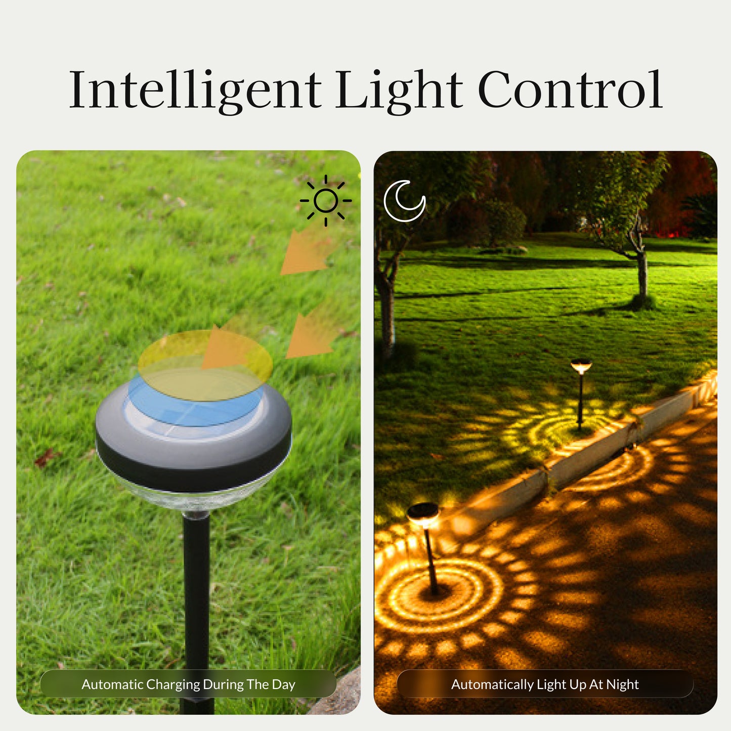 Halo Solar Powered Pathway Light