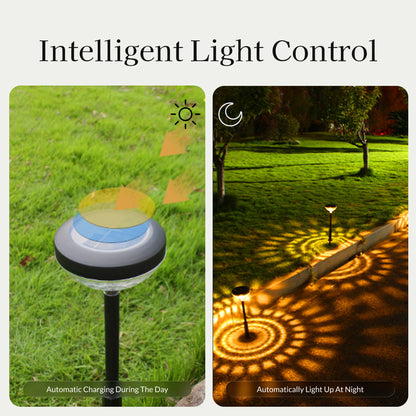 Halo Solar Powered Pathway Light