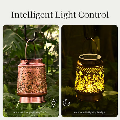 Ornate Solar Powered Lantern