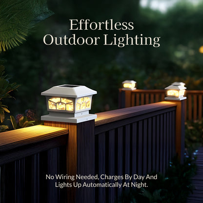 Archway Solar Powered Post Cap Light
