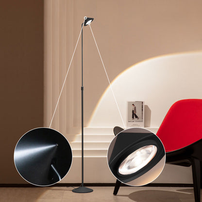 Angular Touch Control Floor Lamp