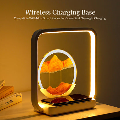 HaloFrame Wireless Charging Table Lamp