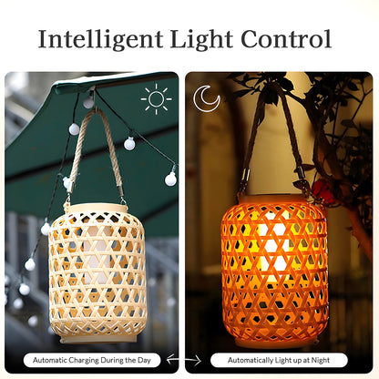 Woven Solar Powered Lantern