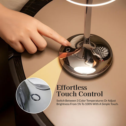 Chrome Touch Control Table Lamp