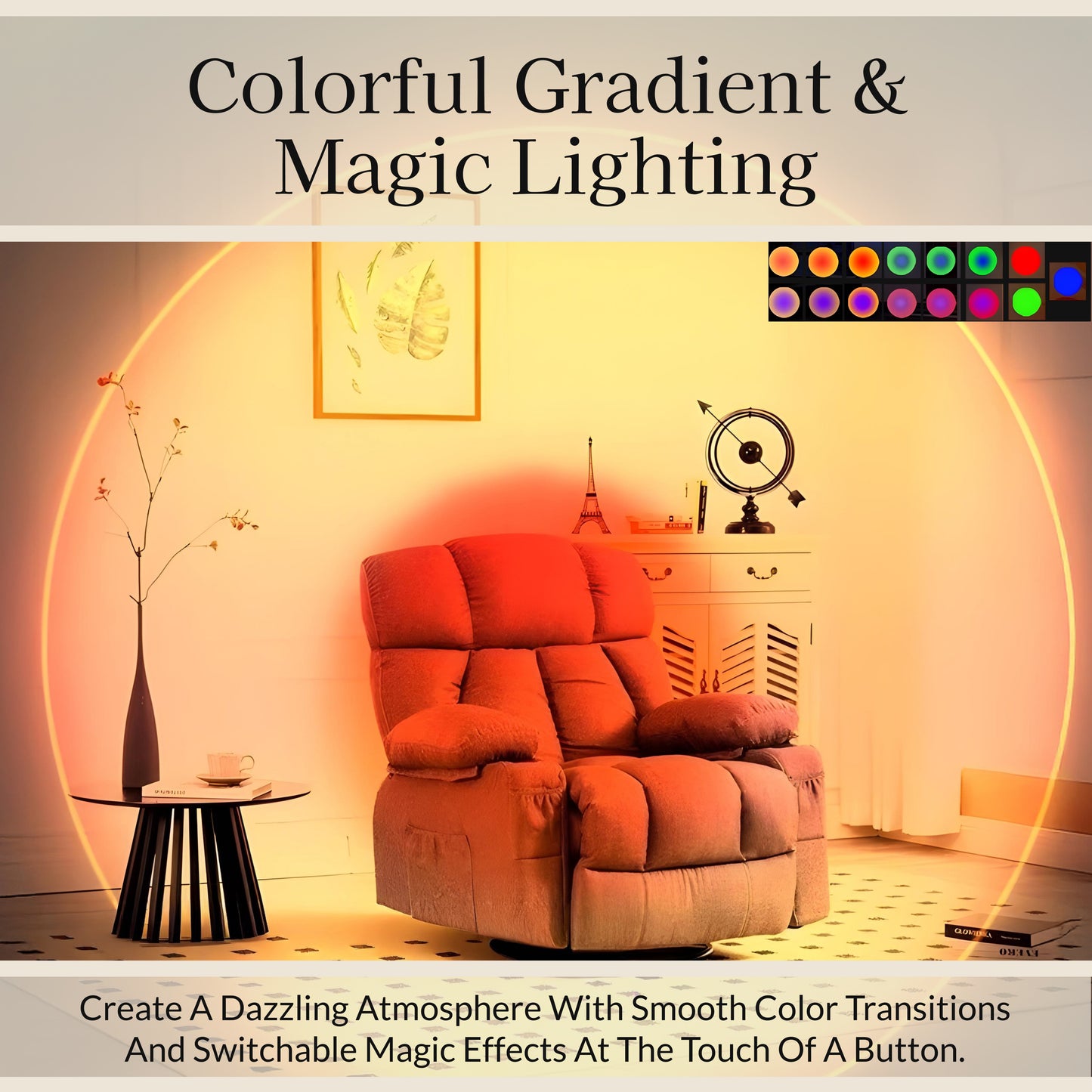 Cylinder RGB Wall Sconce