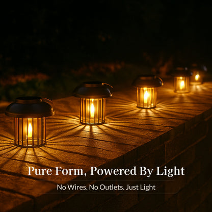 Radiant Cage Solar Powered Lantern