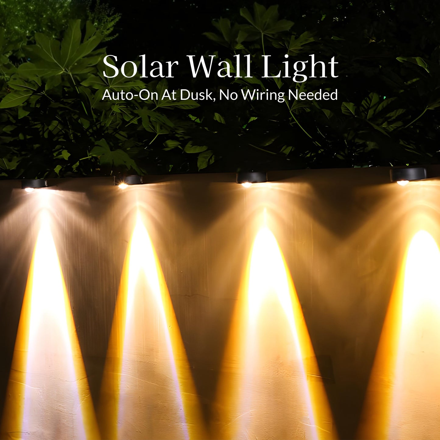 Cylinder Solar Powered Fence Light