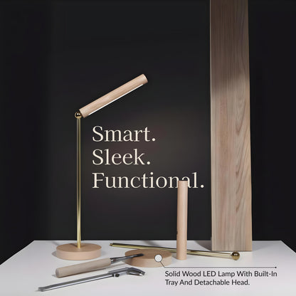 Cylinder Wireless Charging Table Lamp