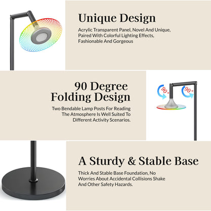 Halo RGB Lighting Floor Lamp